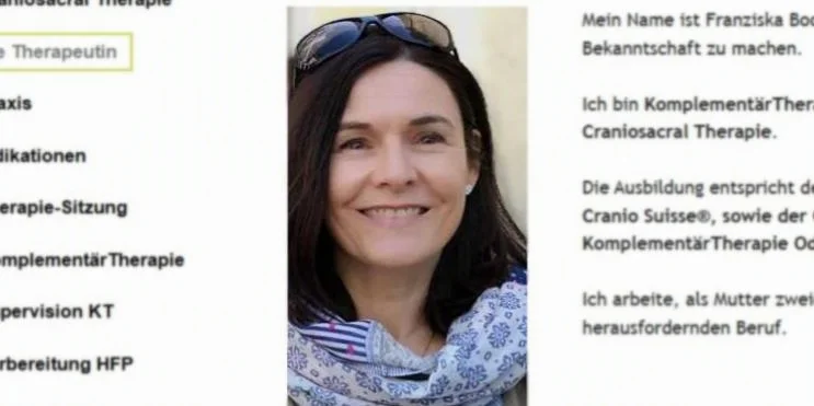 Franziska Boos, KomplementärTherapeutin in Bülach und Niederhasli — Praxis Cranio Balance