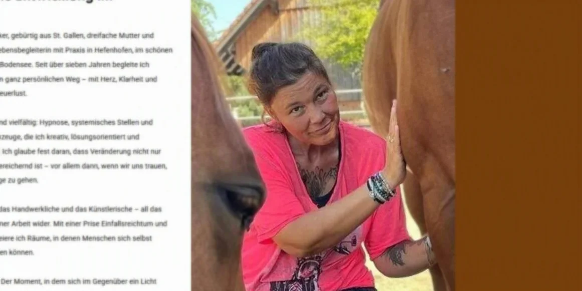 Tanja Hunziker, dreifache Mutter und Lebensbegleiterin in Hefenhofen am Bodensee
